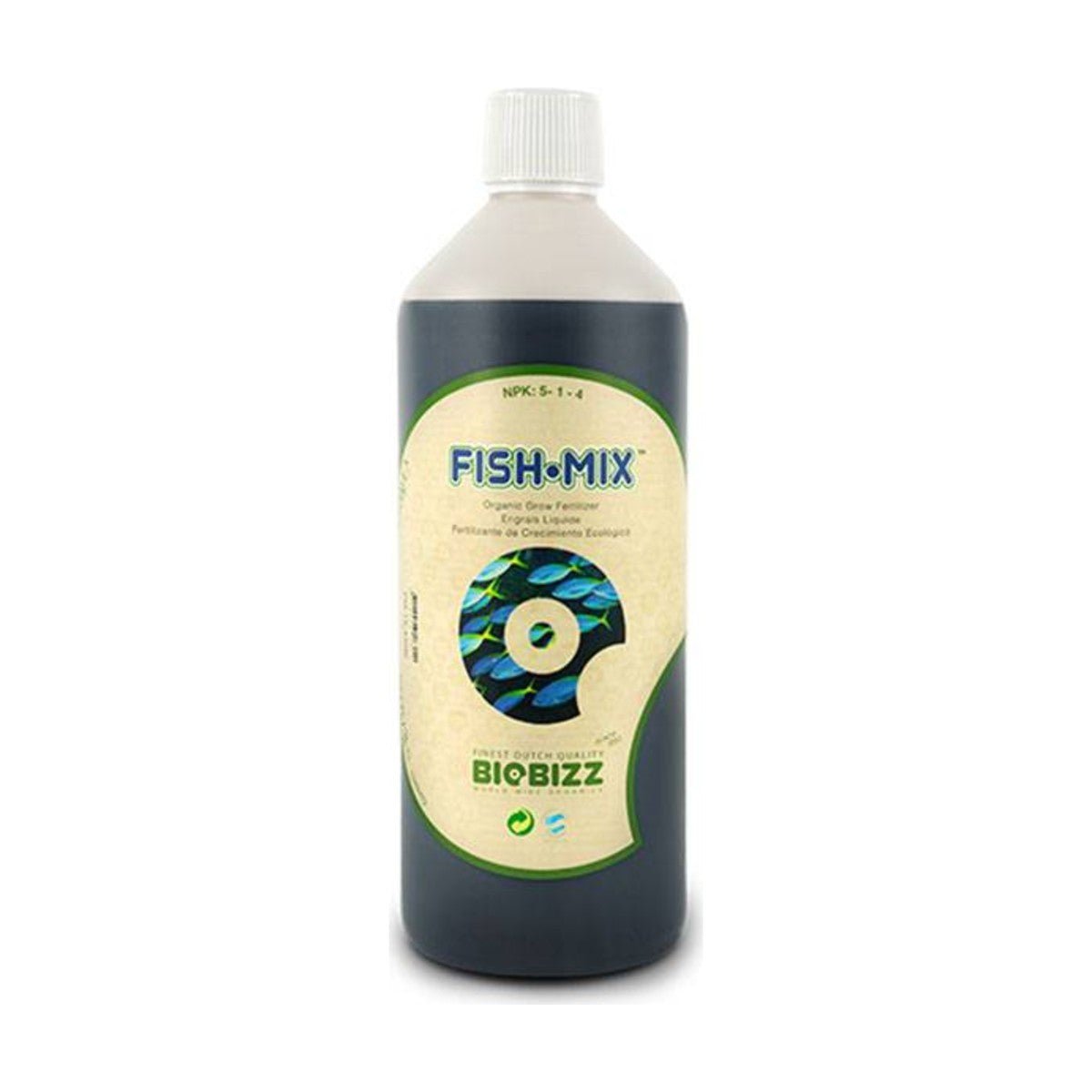 BioBizz Fish·Mix – Fertilizzante organico di crescita (500 ml / 1 L / 5 L / 10 L) - Gro.w.LaB