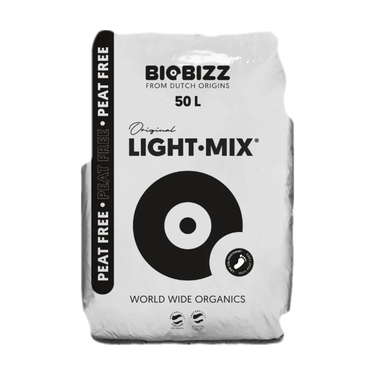 BioBizz Light·Mix Peat Free – Terriccio senza torba (Pallet 120 sacchi da 20 L / Pallet 65 sacchi da 50 L) - Gro.w.LaB