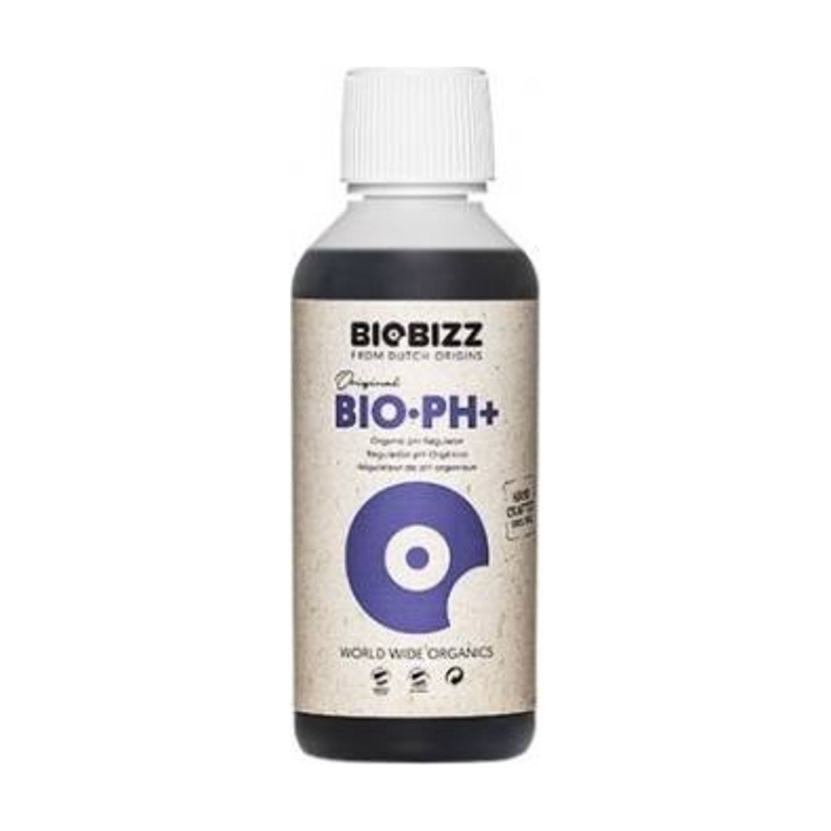 BioBizz pH Plus – Regolatore pH organico (1 L / 5 L) - Gro.w.LaB