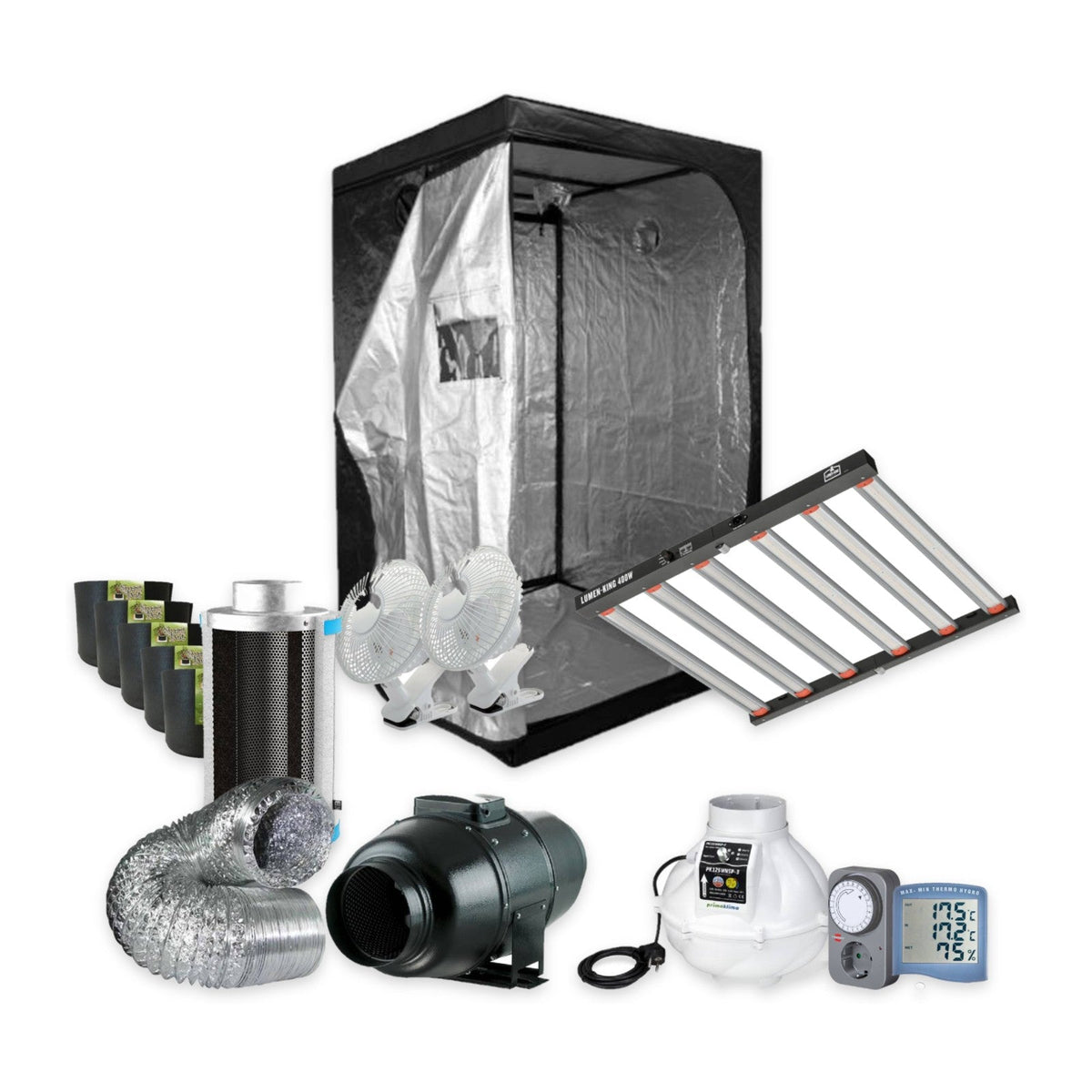 Garden HighPro Grow Kit 120 – kit completo pronto all'uso - Gro.w.LaB