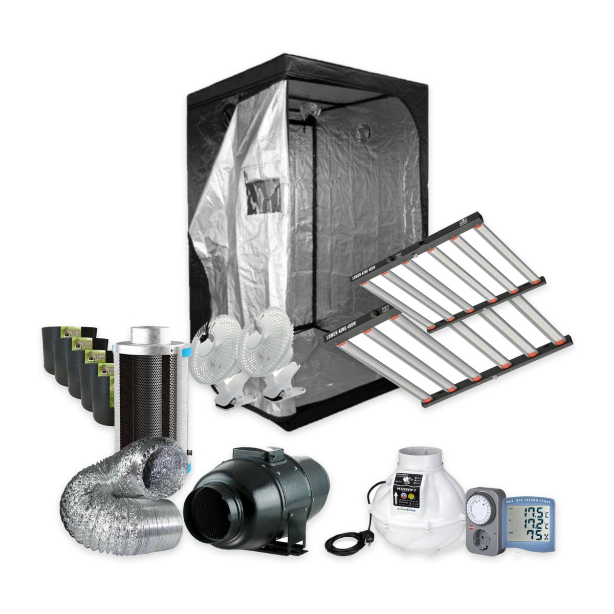 Garden HighPro Grow Kit 120L – kit completo pronto all'uso - Gro.w.LaB