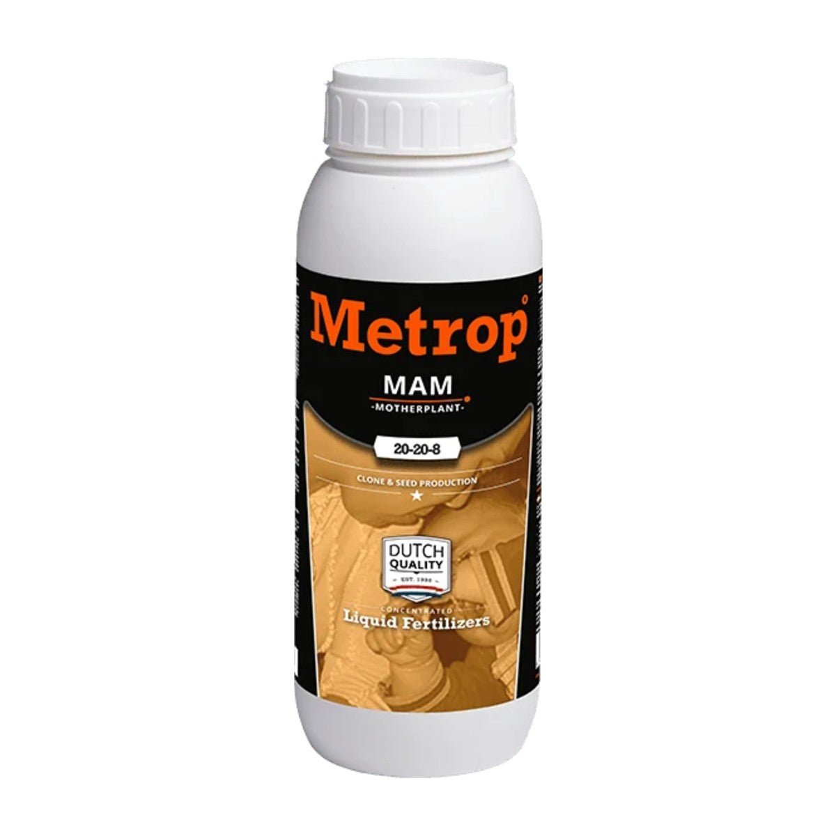 Metrop MAM8 – Fertilizzante per piante madri (250 ml / 1 L / 5 L) - Gro.w.LaB