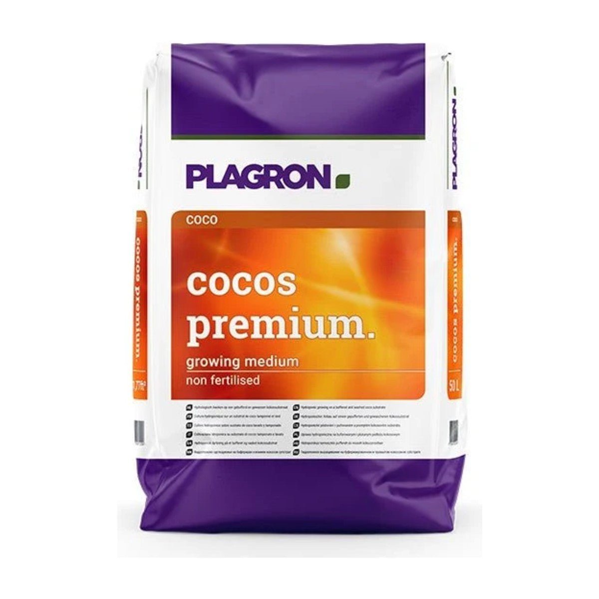 Plagron Cocos Premium – Substrato di cocco (Sacco 50 L / Pallet 60 sacchi da 50 L) - Gro.w.LaB