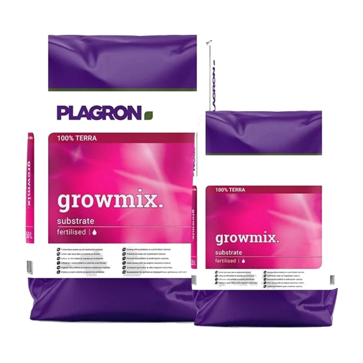 Plagron Growmix – Terriccio con perlite (Sacco 50 L / Pallet 60 sacchi da 50 L) - Gro.w.LaB