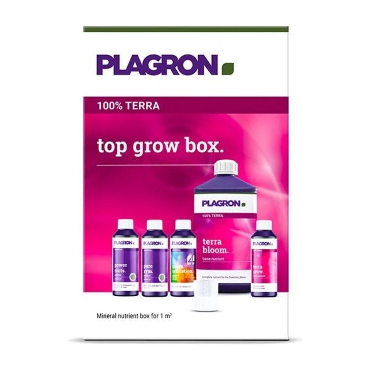 Plagron Top Grow Box Set Terra – kit starter di fertilizzanti - Gro.w.LaB