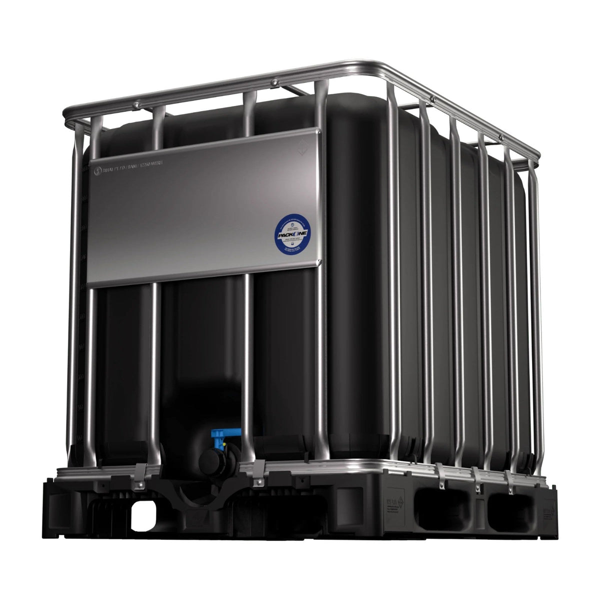 Werit IBC – Serbatoio acqua nero (600 L / 1000 L) - Gro.w.LaB
